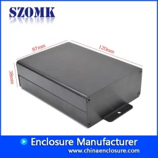 China Guangdong high quality wall mount aluminum 120X87X38mm junction enclosure supply/AK-C-C77A manufacturer