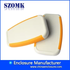 China Guangdong hot sale project abs plastic handheld with silicon 100X60X17mm junction enclosure supply/AK-H-02 manufacturer