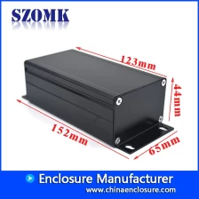 China High quality custom extruded aluminum hdd enclosure  45x65x FREE mm  AK-C-C60 manufacturer