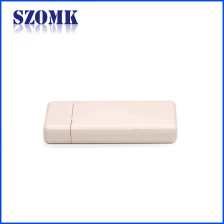 Chine Plastique d'IP54 aucune boîte de clôture de projet de logement de connecteur d'USB d'ABS standard / 80 * 32 * 12mm / AK-N-37 fabricant