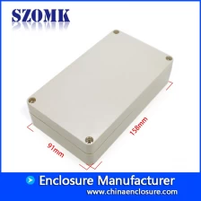 China Szomk hohe Qualität stark genug IP65 wasserdicht für Electronic Instrument Housing Case Box AK-B-8 158 * 91 * 40mm Hersteller