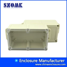 الصين IP68 ABS البلاستيك الضميمة للماء مفرق مربع الإسكان مجلس الوزراء ل PCB AK10003-A2 200 * 94 * 60 مم الصانع