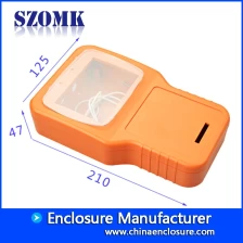 China New design abs plastic handheld enclosure manufacture/AK-H-55/210*125*47mm manufacturer