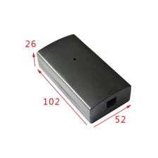 الصين غير قياسي 120x52x26mm ABS حاوية بلاستيكية مخصصة من قبل SZOMK / AK-N-01 الصانع