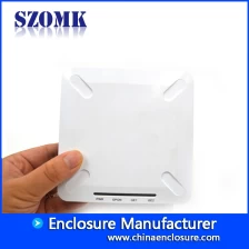 China Plastic behuizing WIFI Box elektronica Netwerkbehuizing AK-NW-05 / 120x120x25mm fabrikant