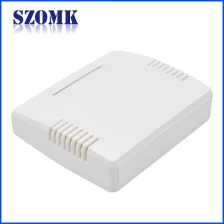 China Plastic netwerkbehuizing ABS elektrische wifi-routerdoos / 120 * 100 * 28mm / AK-NW-13 fabrikant