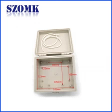 الصين البلاستيك abs مربع صغير ip 65 abs حالة تقاطع حالة للماء szomk مرفقات للإلكترونيات / 160 * 140 * 85 ملليمتر / AK-01-35 الصانع