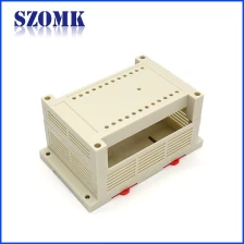 China Plastic industrial din rail enclosure  for electronic apparatus AK-P-09  145 X 90 X 72 mm manufacturer