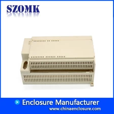China SZOMK top sale industrial control plastic enclosure for pcb AK-P-14 179*100*77mm manufacturer