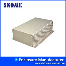 Cina Custodia in alluminio spazzolato anodizzato SZOMK per montaggio a parete per alimentatore AK-C-A17 130 * 97 * 40mm produttore