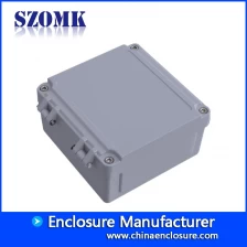 China Shen Zhen high quality custom die cast aluminum  enclosure ak-aw-31 160*160*85mm for industrial manufacturer