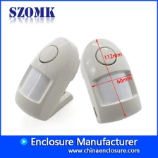 الصين ShenZhen high quality wireless 112X60X40mm wireless motion human infrared sensor detector enclosure/AK-R-146 الصانع