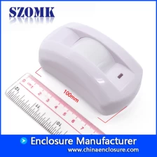 الصين ShenZhen plastic wireless 100X56X38mm motion human infrared sensor detector enclosure/AK-R-149 الصانع
