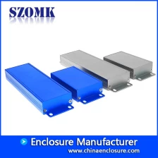 China Shenzhen supplier extruded aluminum enclosure amplifier shell plc power switch box size 50*21*150 fabricante