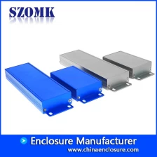 Chine Shenzhen supplier extruded aluminum enclosure amplifier shell plc power switch box size 50*21*150 fabricant