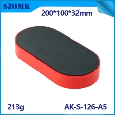 China Smart New design box waterproof electronic plastic enclosures AK-S-126 manufacturer