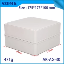 China Szomk Big Quadrat-Gehäuse IP66 Wasserdichter Anschlusskasten AK-AG-30 175 * 175 * 100 mm Hersteller