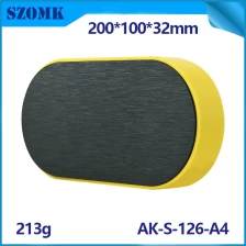 China abs plastic Black color junction box enclosure AK-S-126 manufacturer