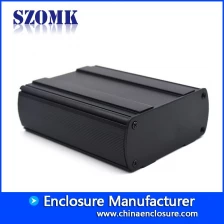 Chine Boîtier en aluminium noir générateur aluminium hdd extrudé boxe pour pcb AK-C-B33 35 * 80 * 100mm fabricant