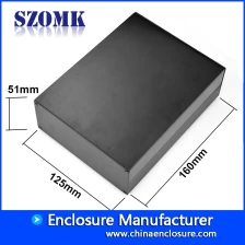 China elektronisches diy Aluminiumprojektfeld für Stromversorgung AK-C-C21 51 * 125 * 160mm Hersteller