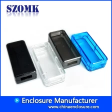 China enclosure usb rj45 abs plastic electronics szomk design AK-N-12 53x24x14mm manufacturer