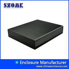 China extruded polished aluminum enclosure with internal slots,AK-C-B25 manufacturer