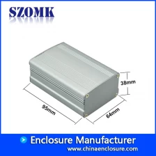 China high quality ip54 DIY aluminium electronic project enclosure for pcb AK-C-B12 manufacturer