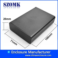 중국 pcb에 대 한 뜨거운 사용자 지정 pcb 알루미늄 산업 케이스 AK-C-C15 26 * 105 * 100 mm 제조업체