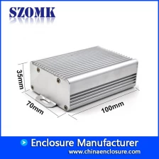 الصين حار بيع OEM الألمنيوم hdd مقذوف الضميمة ل pcb AK-C-B62 35 * 70 * 100mm الصانع
