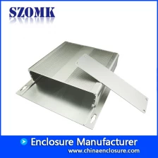 중국 큰 사용자 정의 hifi 증폭기 압출 알루미늄 권투 AK-C-C5 50 * 205 * 160mm 제조업체