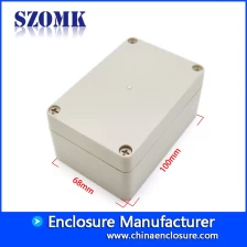 China Plastikkastenelektronik-Instrumentgehäuse Plastikausrüstungskastengehäuse für PWB-Entwurf AK-B-4 100 * 68 * 50 Hersteller