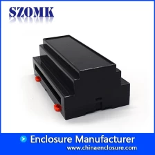 China Guangdong hot sale abs plastic 158X88X59mm project electronic din rail enclosure manufacture/AK-DR-05 manufacturer