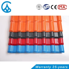 Trung Quốc Tấm lợp nhựa ZXC ASA nhà chế tạo