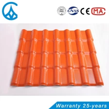 Chine ASA sythetic resin roofing tile sheet fabricant