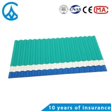 China ZXC Best selling new type lightweight building in Nigeria materials UPVC roofing shingle pengilang