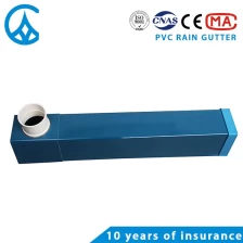 China ZXC China supplier Building Material Export Low Price Acid And Alkali Corrosion Resistant PVC Rain Gutters manufacturer
