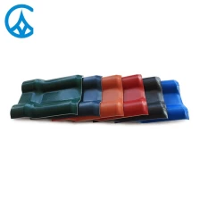 China ZXC Chinese style ASA sythetic plastic roofing sheet manufacturer