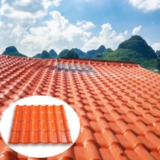 الصين Heat Resistant Corrugated Plastic ASA PVC Roofing Manufacturer الصانع