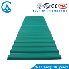 porcelana Lasting color plastic ASA-PVC roofing sheet provide 20 years warranty fabricante
