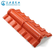 الصين Main Ridge Roof Tile - Spanish style ASA roof tile accessories الصانع