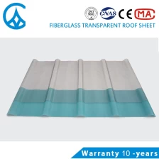 Chine ZXC Chine fournisseur nouvelle technologie fibre FRP panneau de toit transparent feuille de toiture fabricant