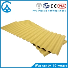 porcelana Professional China supplier APVC material plastic roofing sheet fabricante