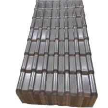 China Wholesale asa pvc upvc Plastic Synthetic Resin Flat Acoustic Waterproof Roof Tile manufacturer