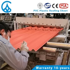 China ZXC APVC direct factory pricing weather resistant durable roofing tile sheet manufacturer