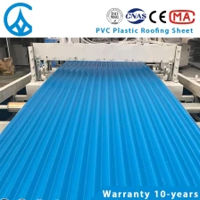 חרסינה ZXC ASA-PVC roofing sheet blue color PVC roof tile יַצרָן