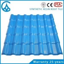 China ZXC ASA synthetic resin roofing tile with excellent heat-preserving property fabricante