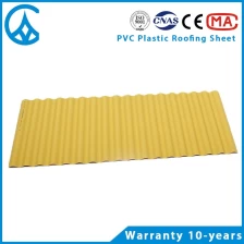China ZXC Anti-corrosão composta plástico PVC telhado fabricante