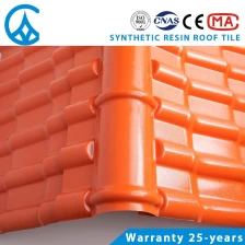 Chine ZXC Chinese manufacturers ASA synthetic resin roof tile with good fire resistance fabricant