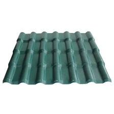 Tsina ZXC Spanish Style ASA Synthetic Resin Roof Tile Wholesales Manufacturer
