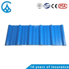 China ZXC Superior quality pvc plastic sheet with 25 years warranty year manufacturer